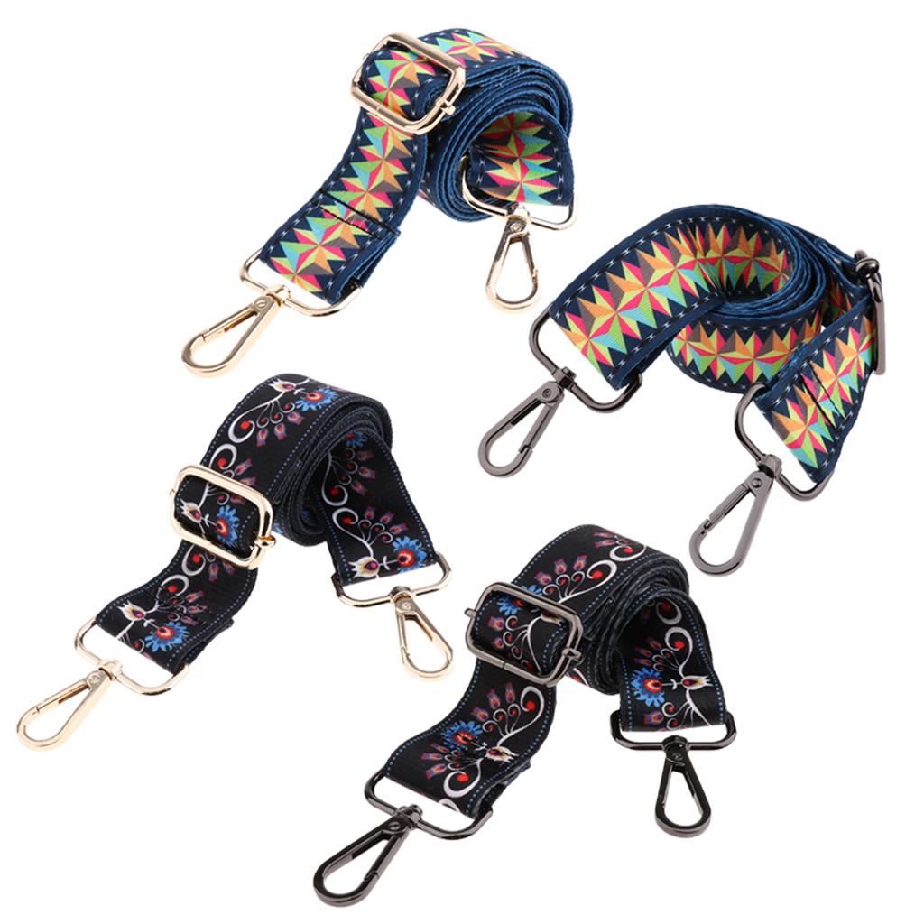 1.5in Wide Purse Strap Replacement Colorful Crossbody Bag Handbag Straps