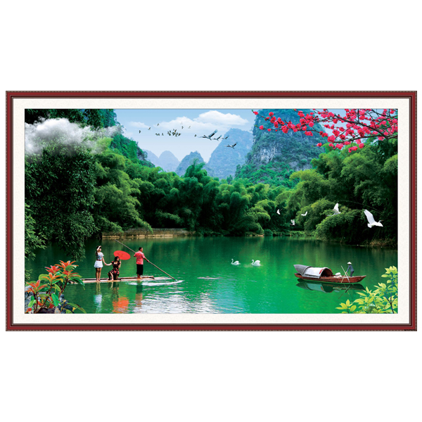 Tranh Nghệ Thuật Phong Thủy Q12K-ZTH