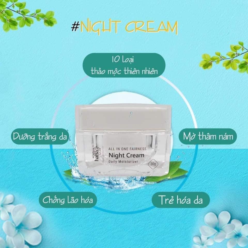 Kem Dưỡng Da Ban Đêm RIORI Night Cream 30g