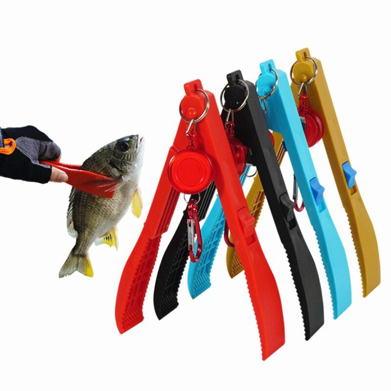 Fishing Body Grip Clamp Gripper Grabber with Lock Switch Trigger Multifunctional Fishing Fish Clip Hand Controller Tackle Tool