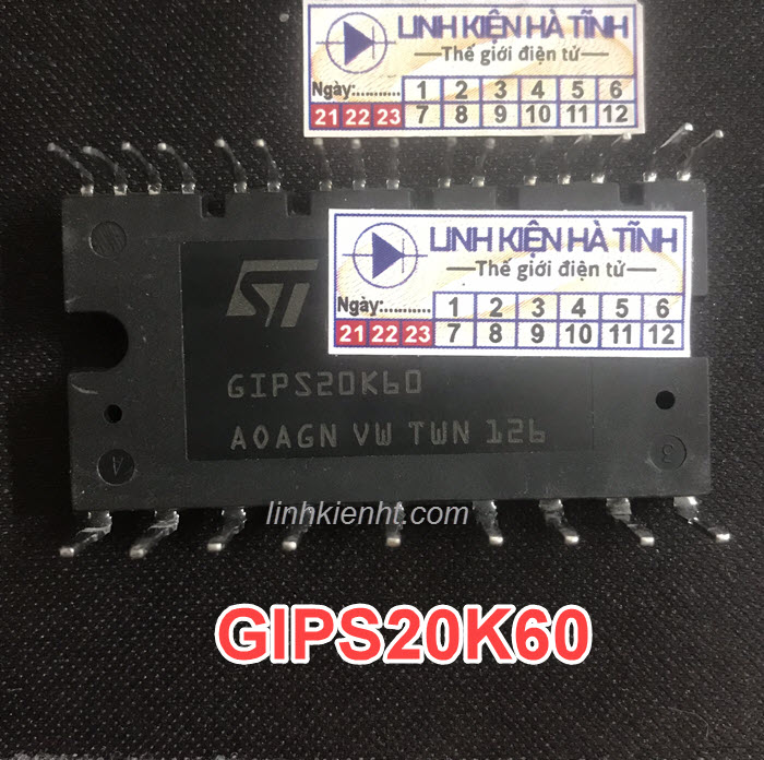 IC công suất GIPS20K60 20K60 600V 20A