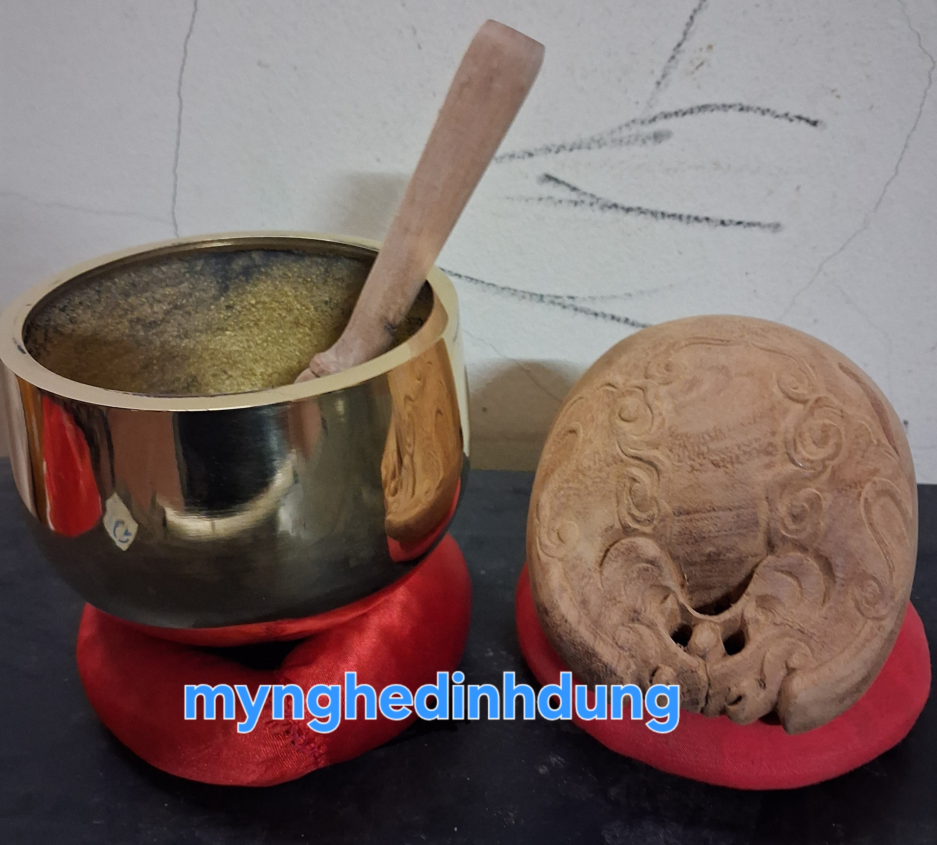 Bộ chuông mõ tụng kinh phật