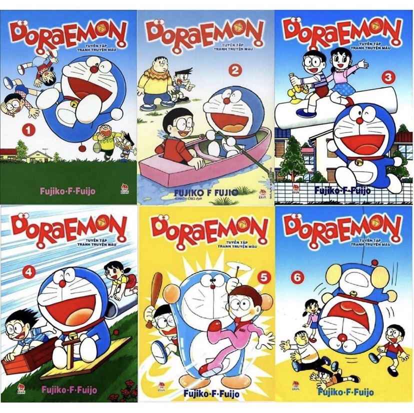 Doraemon Tuyển Tập Tranh Truyện Màu trọn bộ 6 tập - Kim Đồng