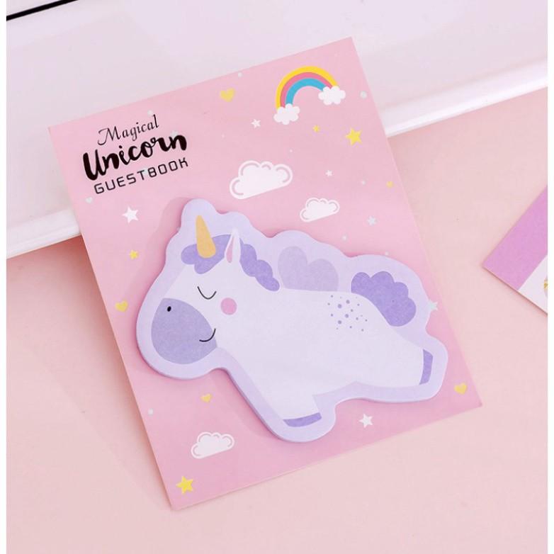 Giấy note kỳ lân Unicorn