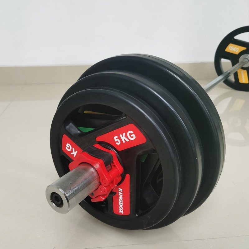 Tạ đĩa Gang bọc cao su FED-KB-20 phi 50- Loại 20kg