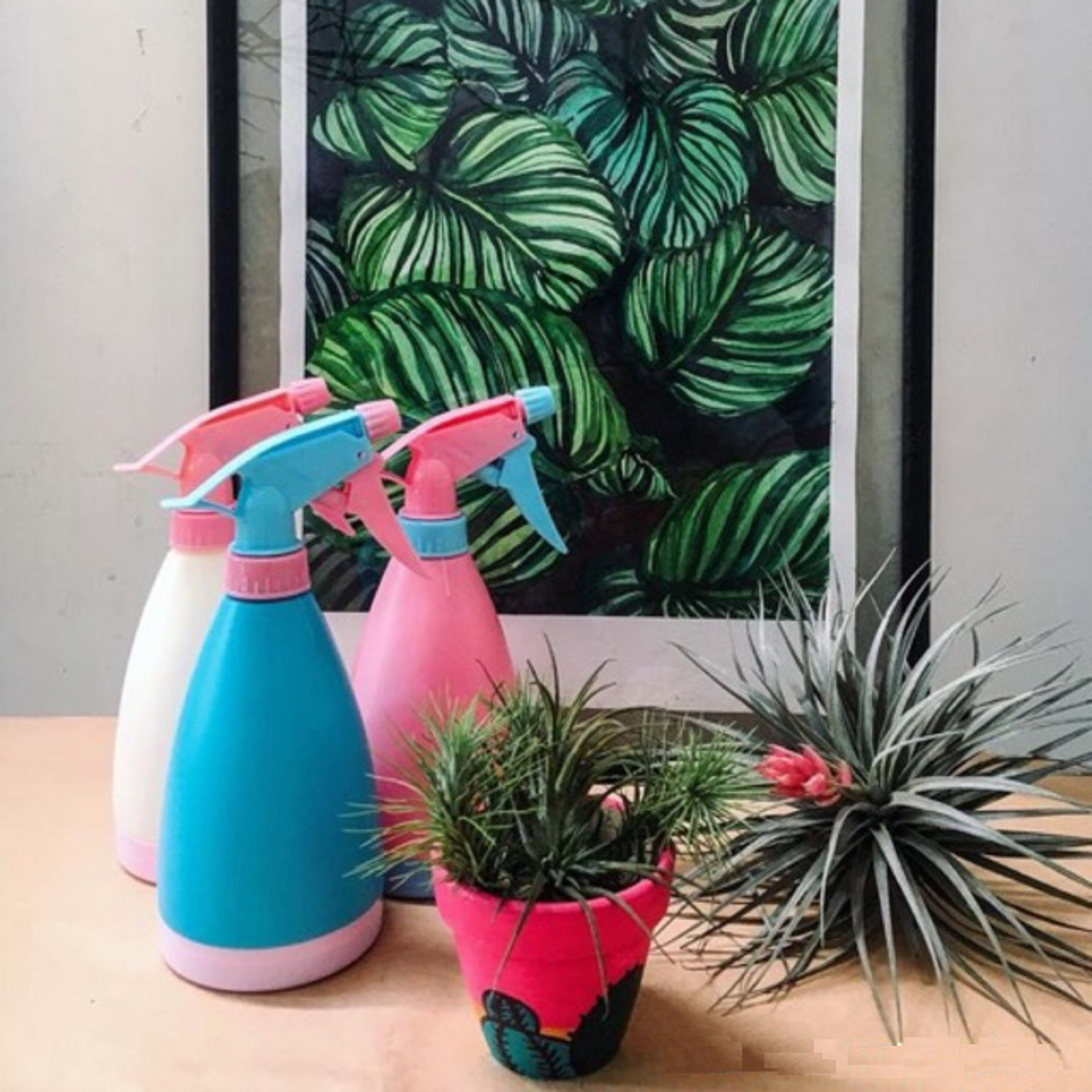 Bình xịt nước mini tiện dụng đa năng thích hợp dùng chăm sóc hoa kiểng, xịt là ủi quần áo …- màu giao ngẫu nhiên