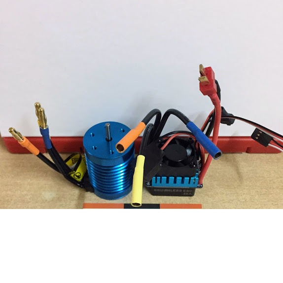 Bộ điều tốc 3650 Sensorless motor 4370KV kèm ESC 45A
