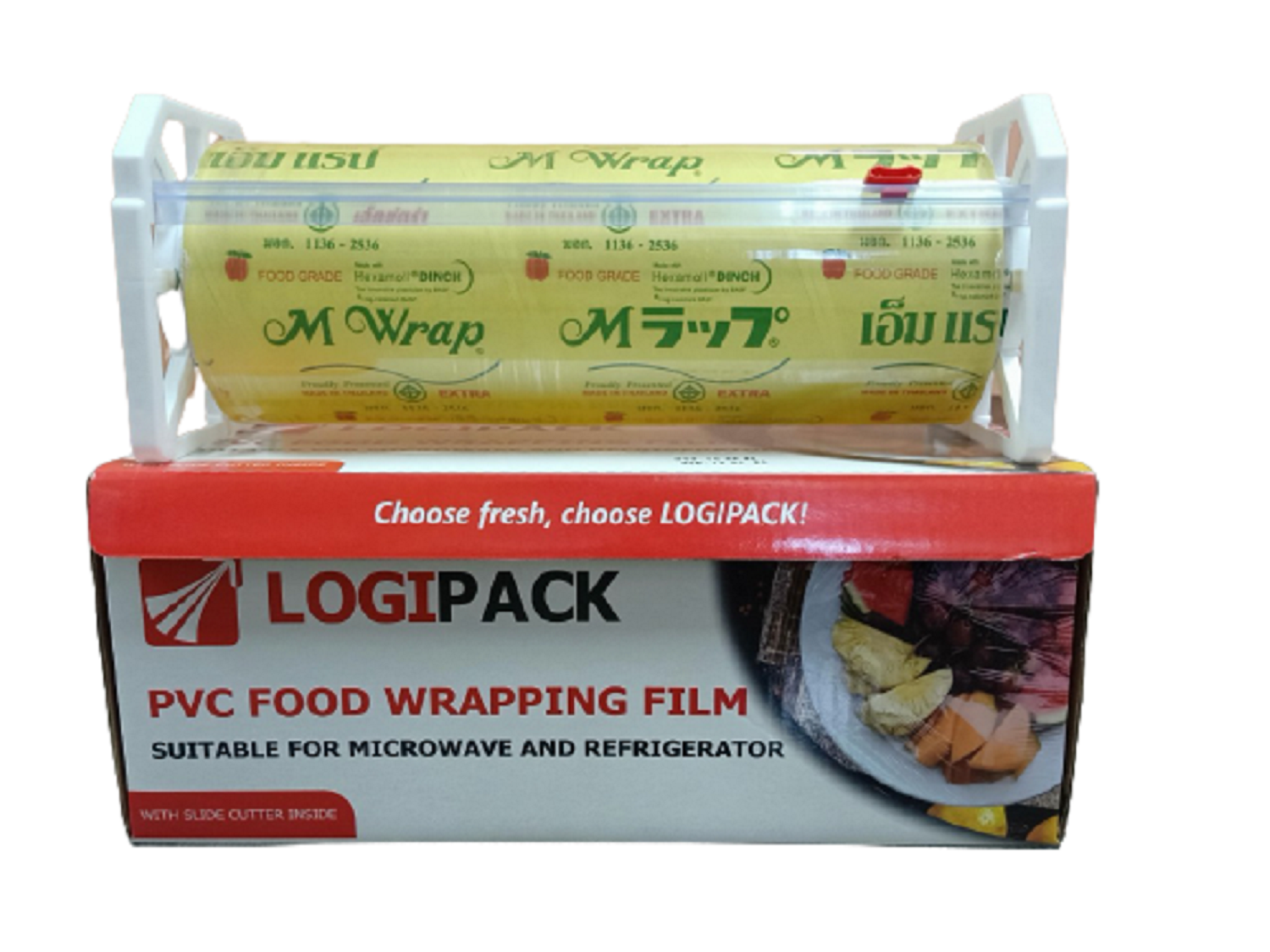 Màng bọc thực phẩm M Wrap_Cuộn lớn_ 30cm x 300m