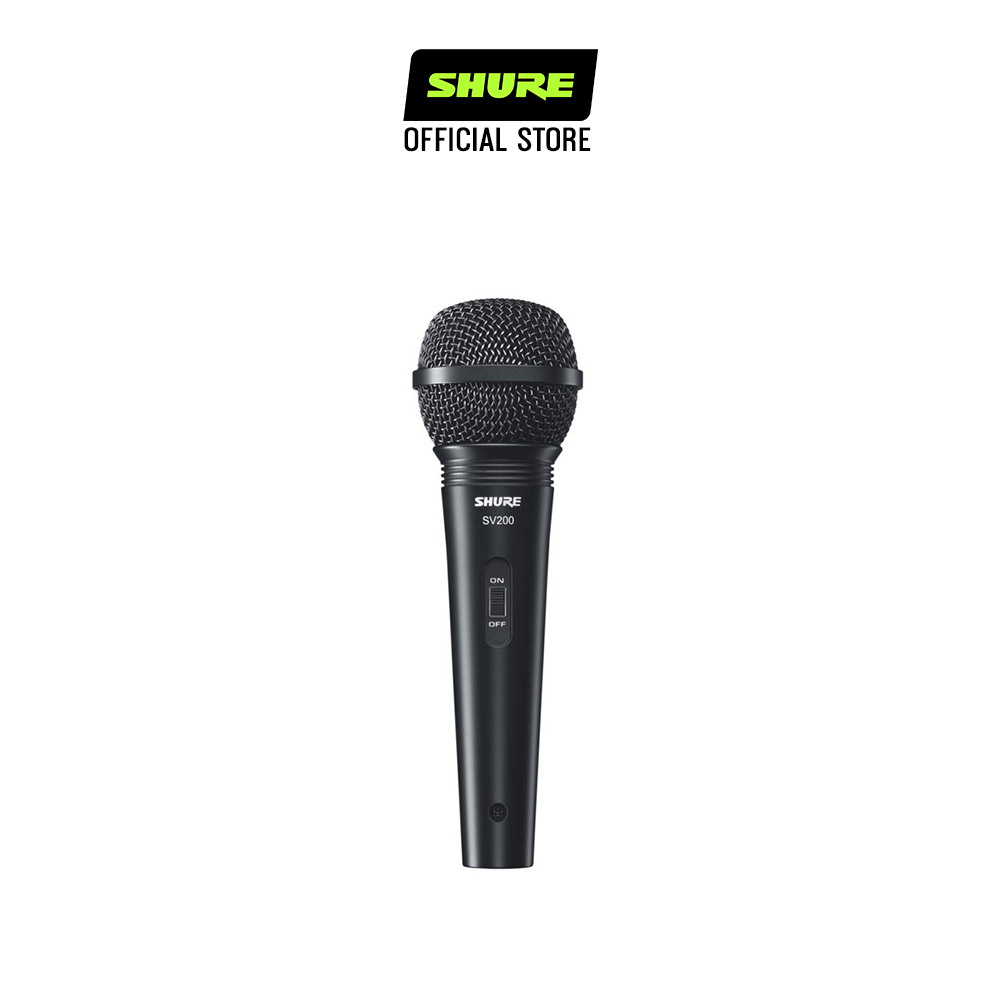 Micro Shure SV200-Q-X - Hàng chính hãng, chất lượng cao cấp giá tốt dùng cho karaoke &amp; thu âm