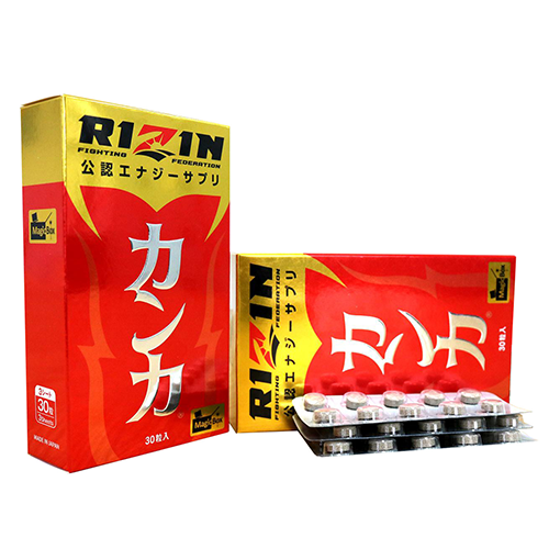 Combo 4 hộp 1 vỉ viên uống Rizin Nhật Bản - Phục hồi sinh lý nam giới