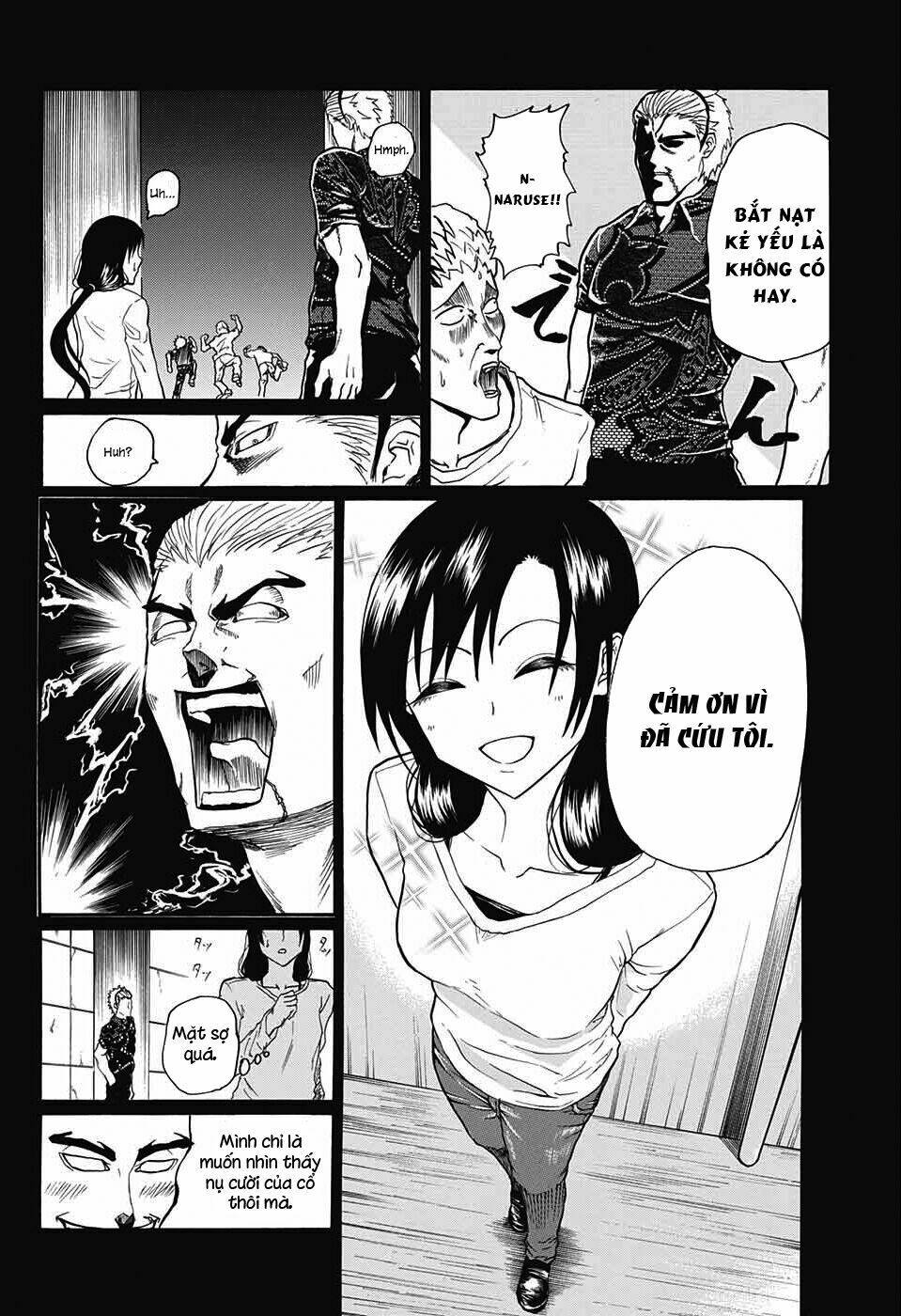 naruse à, cậu cười trông ghê lắm chapter 1 16