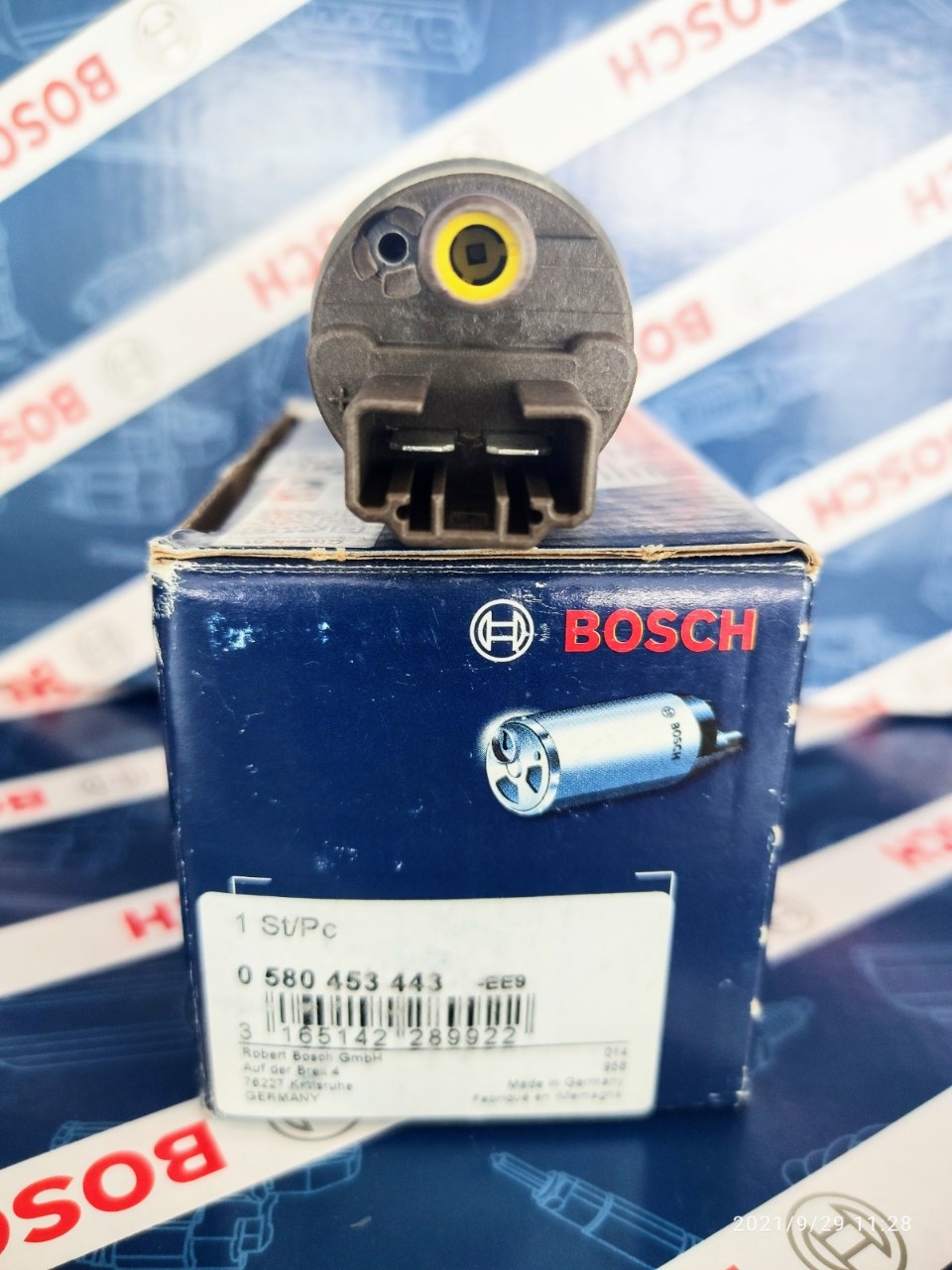Bơm Xăng Giắc ghim lớn Bosch 443 - Dành cho dòng xe Châu Âu, xe 3.0L
