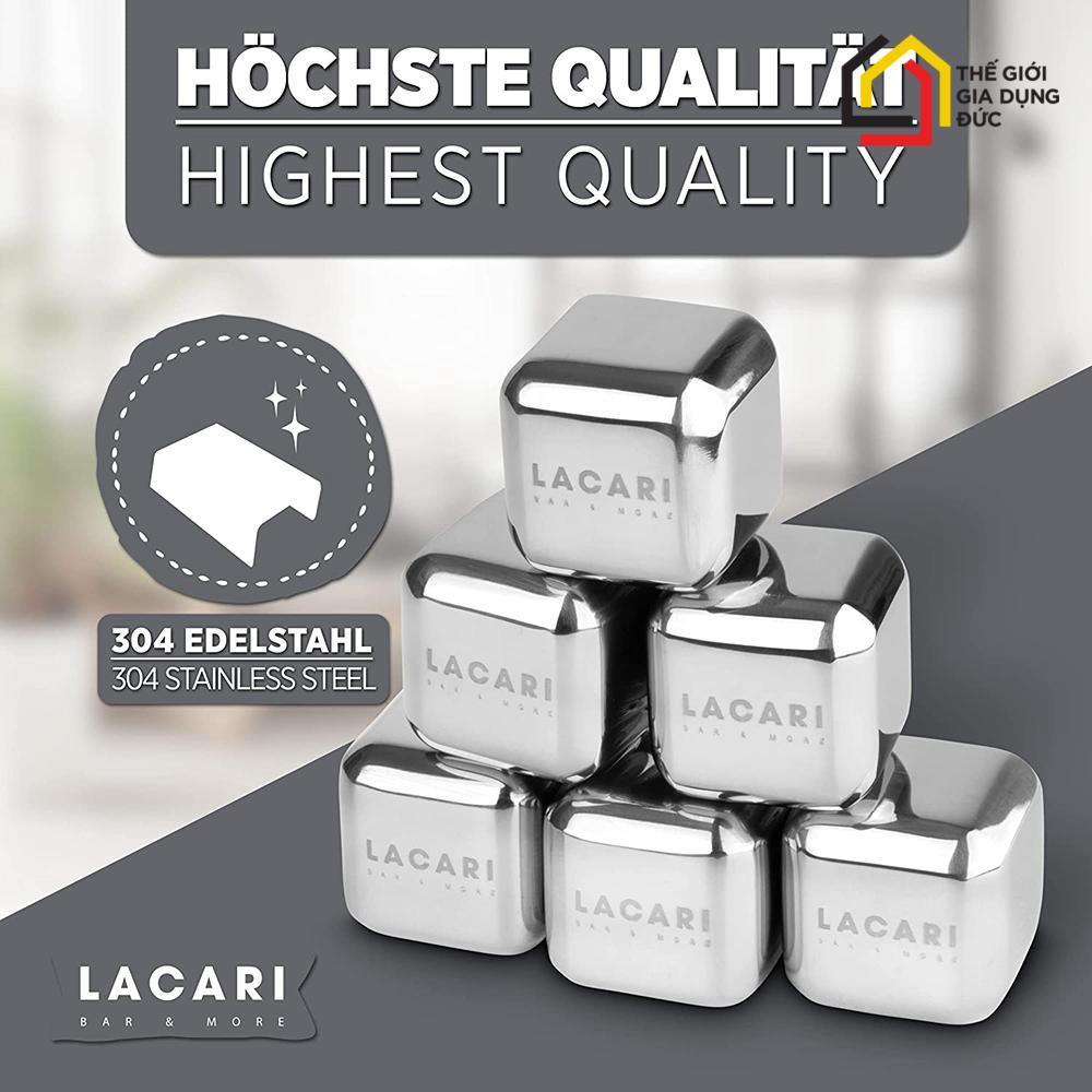 Đá Inox LACARI, Đá Vĩnh Cửu, Đá Không Tan Trong Nước, 8 Viên, Nhập Đức