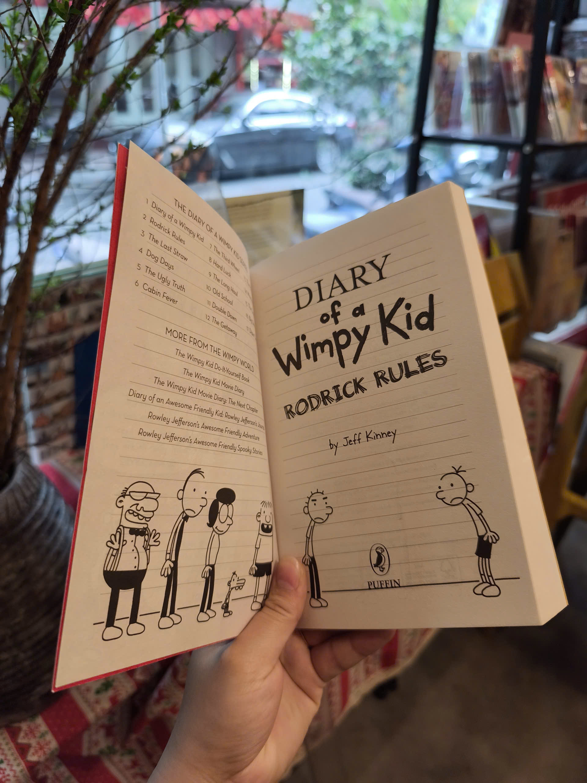 Sách - Diary of a Wimpy Kid: Rodrick Rules (Book 2) by Jeff Kinney - Fiction/Humor/Children