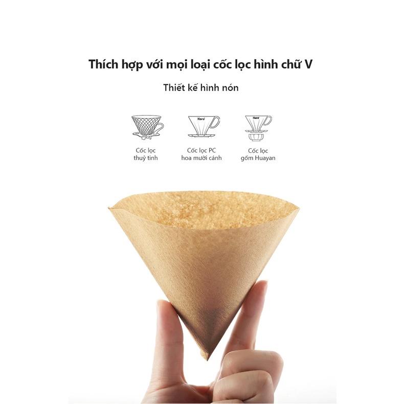 Giấy lọc cà phê Hero V60, giấy lọc nhập khẩu từ Nhật Bản