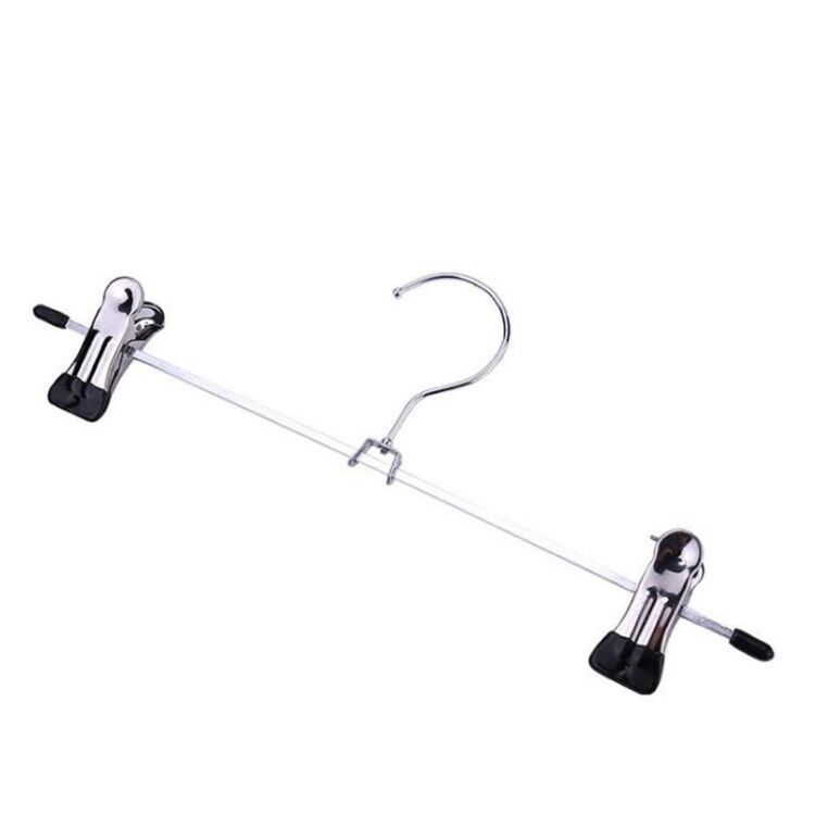 Combo 5 Móc treo quần bằng inox chống trơn trượt 42CM