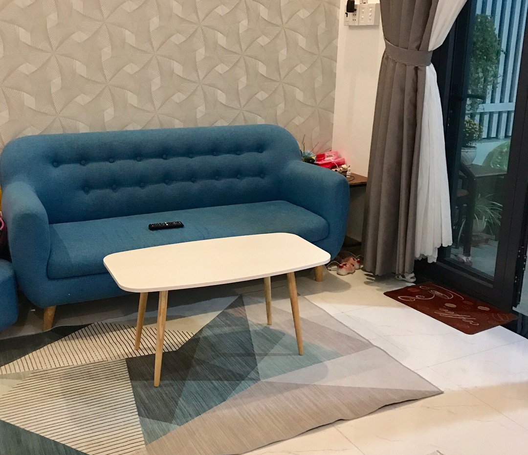 Bàn trà ngồi bệt - GP101, bàn sofa decor phòng khách đa năng phong cách hiện đại
