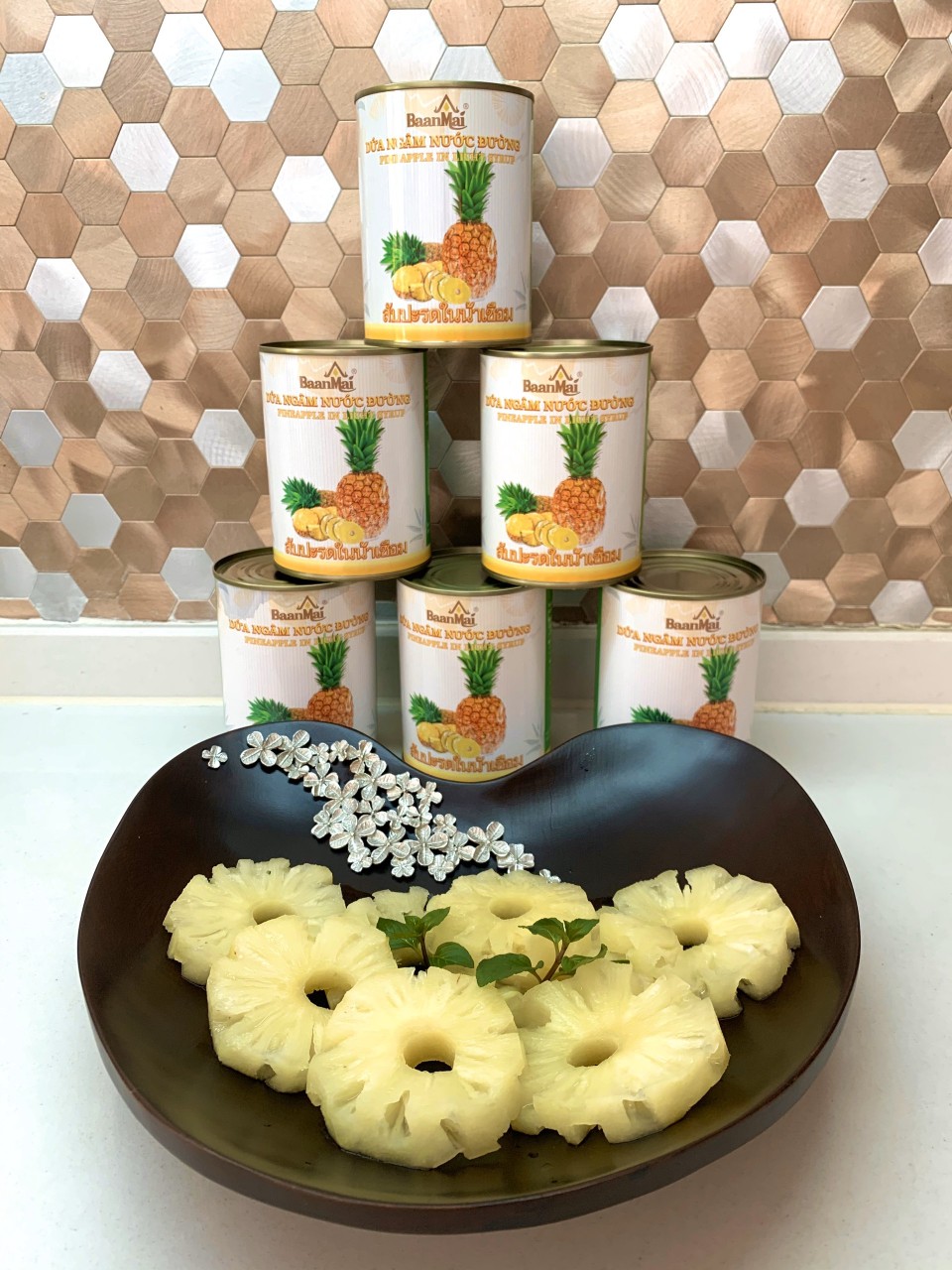 Dứa Ngâm Nước Đường BaanMai