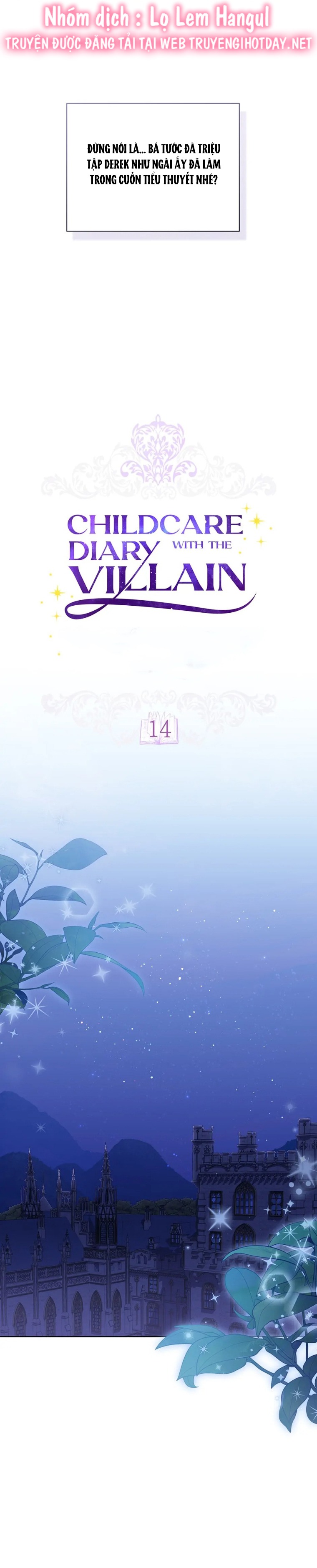 nhật ký chăm sóc đứa trẻ của nhân vật phản diện chapter 14 5