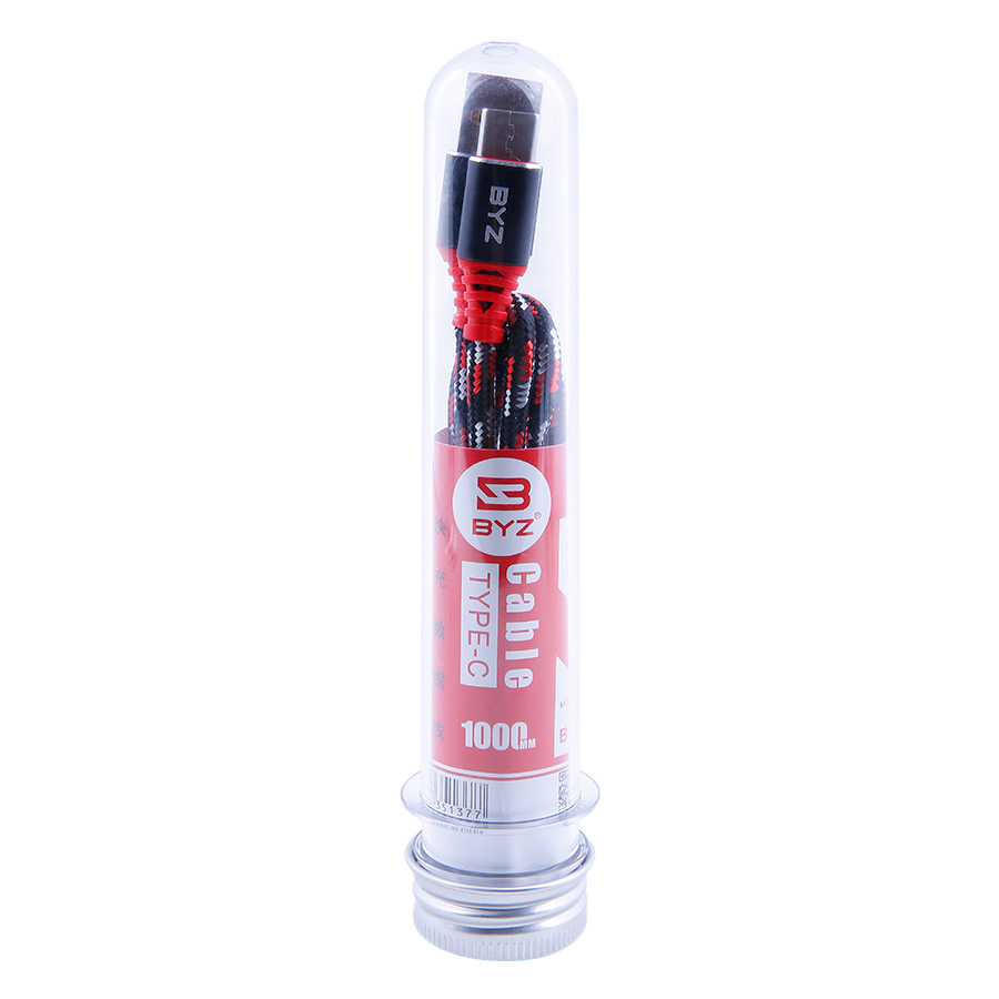 Dây Cáp Bọc Dù Cổng Type-C BYZ BL-690t - Hàng chính hãng