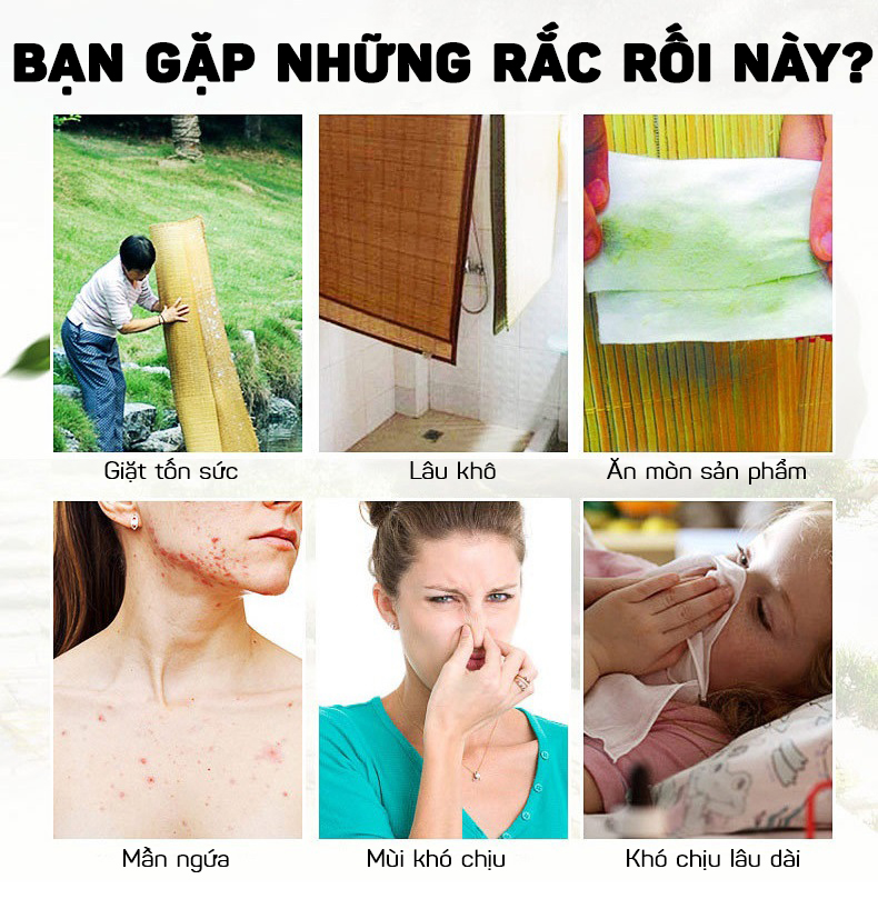 Dung Dịch Tẩy Sạch Vết Bẩn Nấm Mốc Chiếu Trúc, Mành Tre 500ml