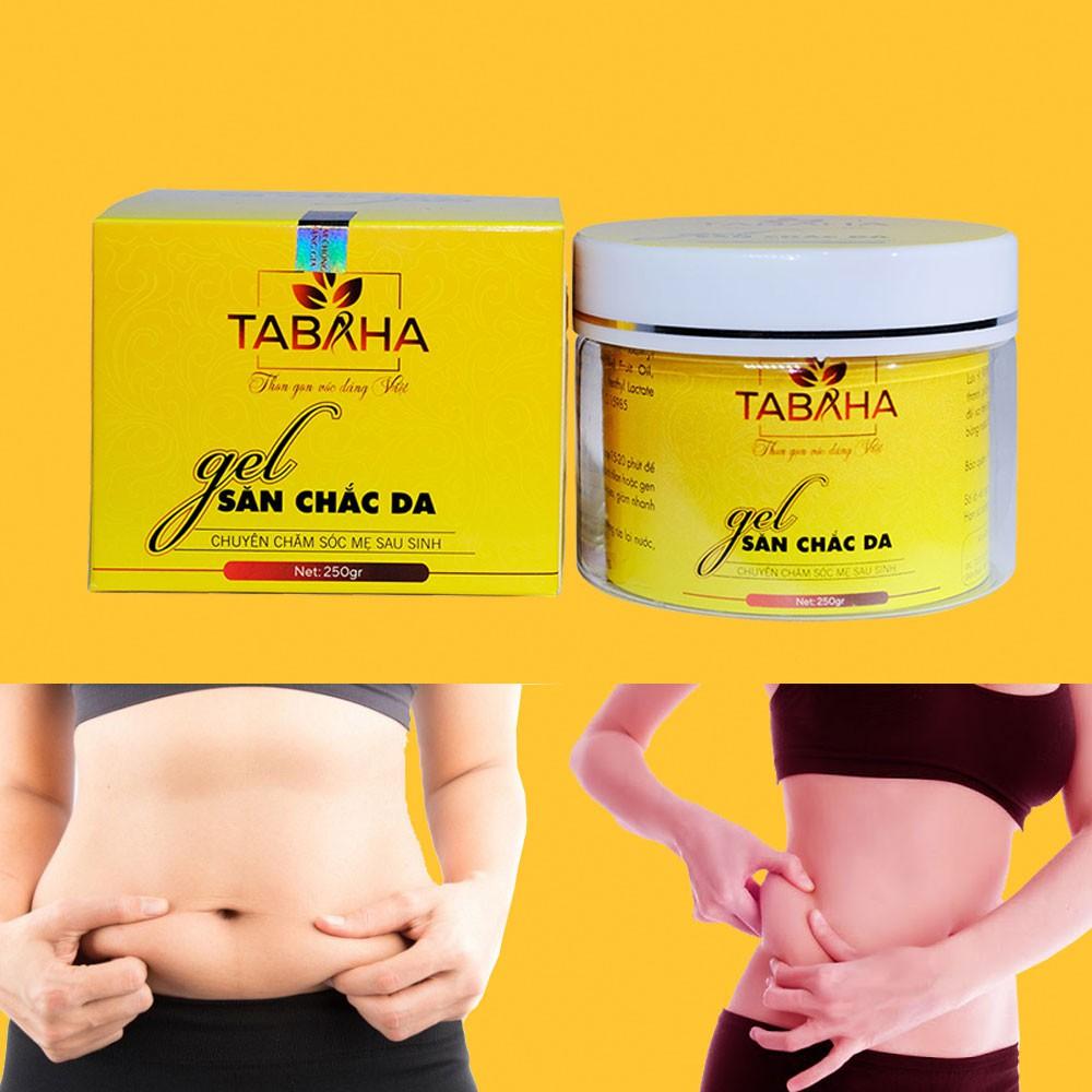 Gel Tan Mỡ Săn Chắc Da Đẹp Dáng Tabaha 250g Tặng Nịt Bụng Và Thước Dây