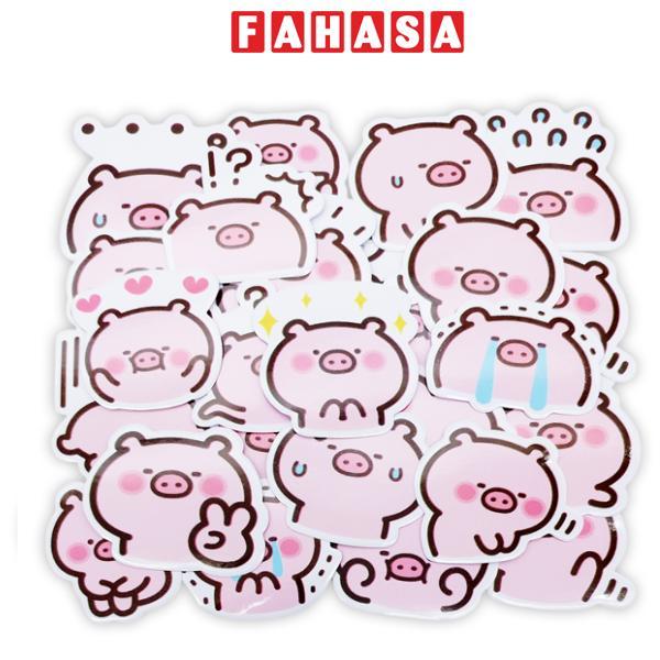 Sticker Đa Năng - Teenage CTE-071 - Pink Pig
