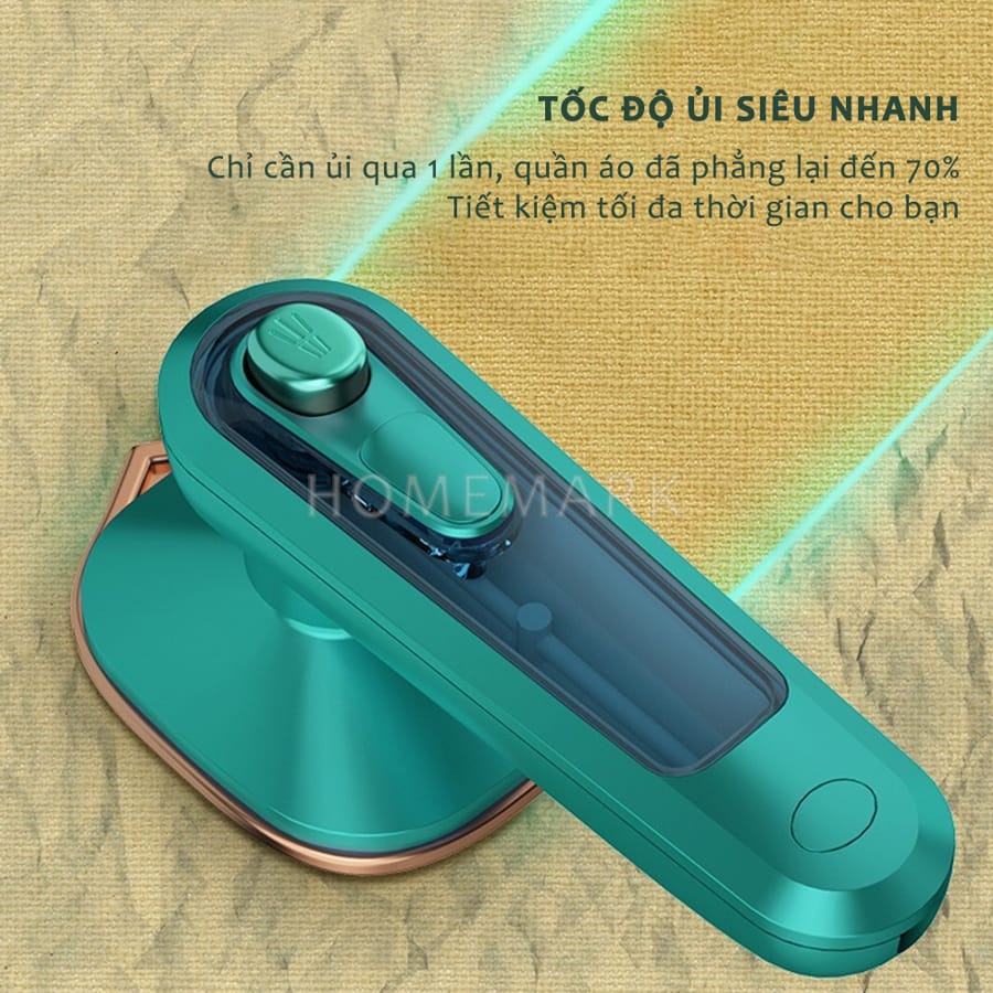 Bàn Là Hơi Nước Cầm Tay Mini Du Lịch, Bàn Ủi Hơi Nước Gấp Gọn Tiện Ích Cho Gia Đình, Dễ Dàng Mang Theo - HÀNG CHÍNH HÃNG MINIIN