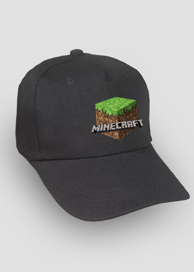 Mũ lưỡi trai MineCraft Đen