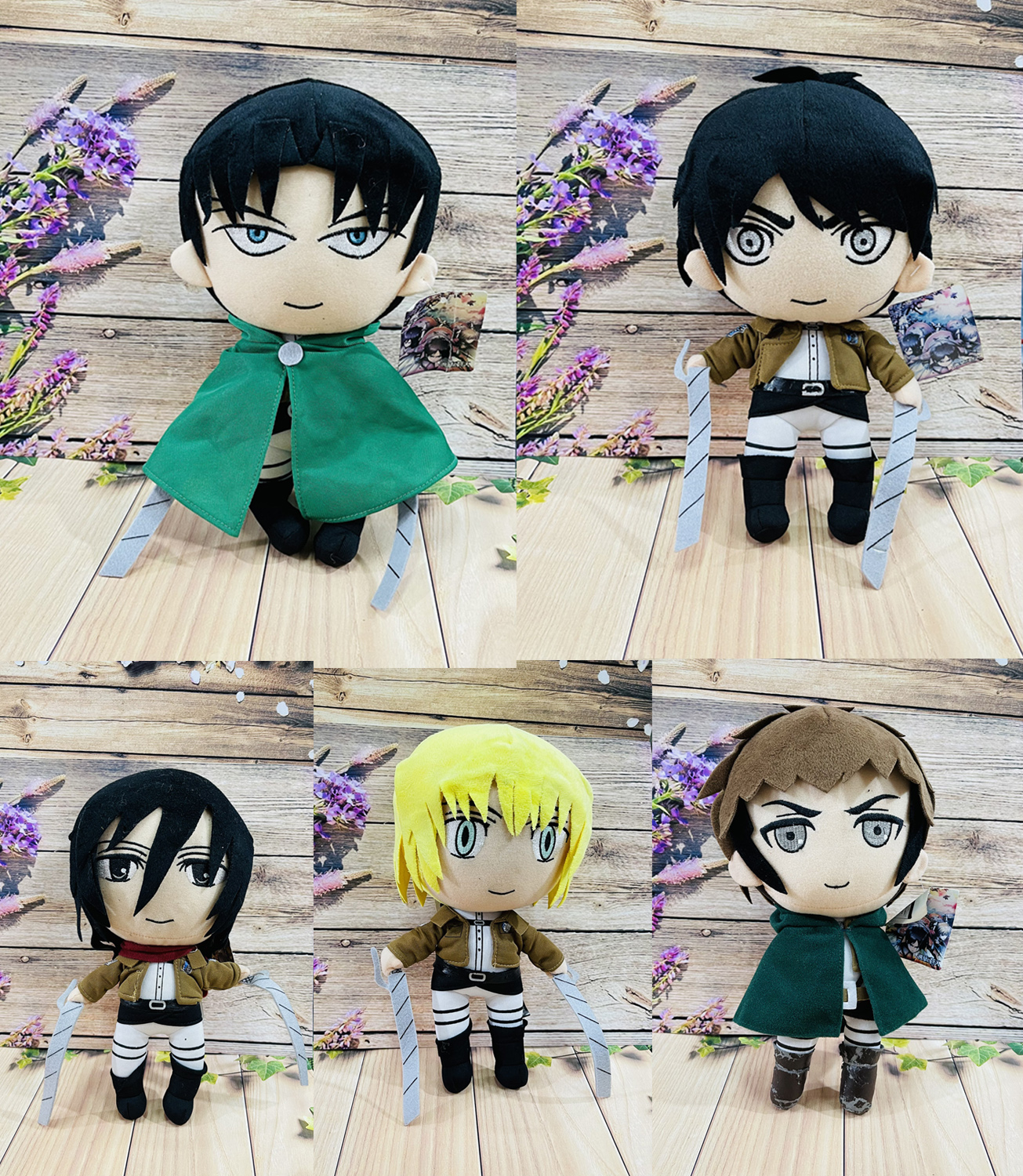 Gấu bông Attack On Titan nhiều mẫu
