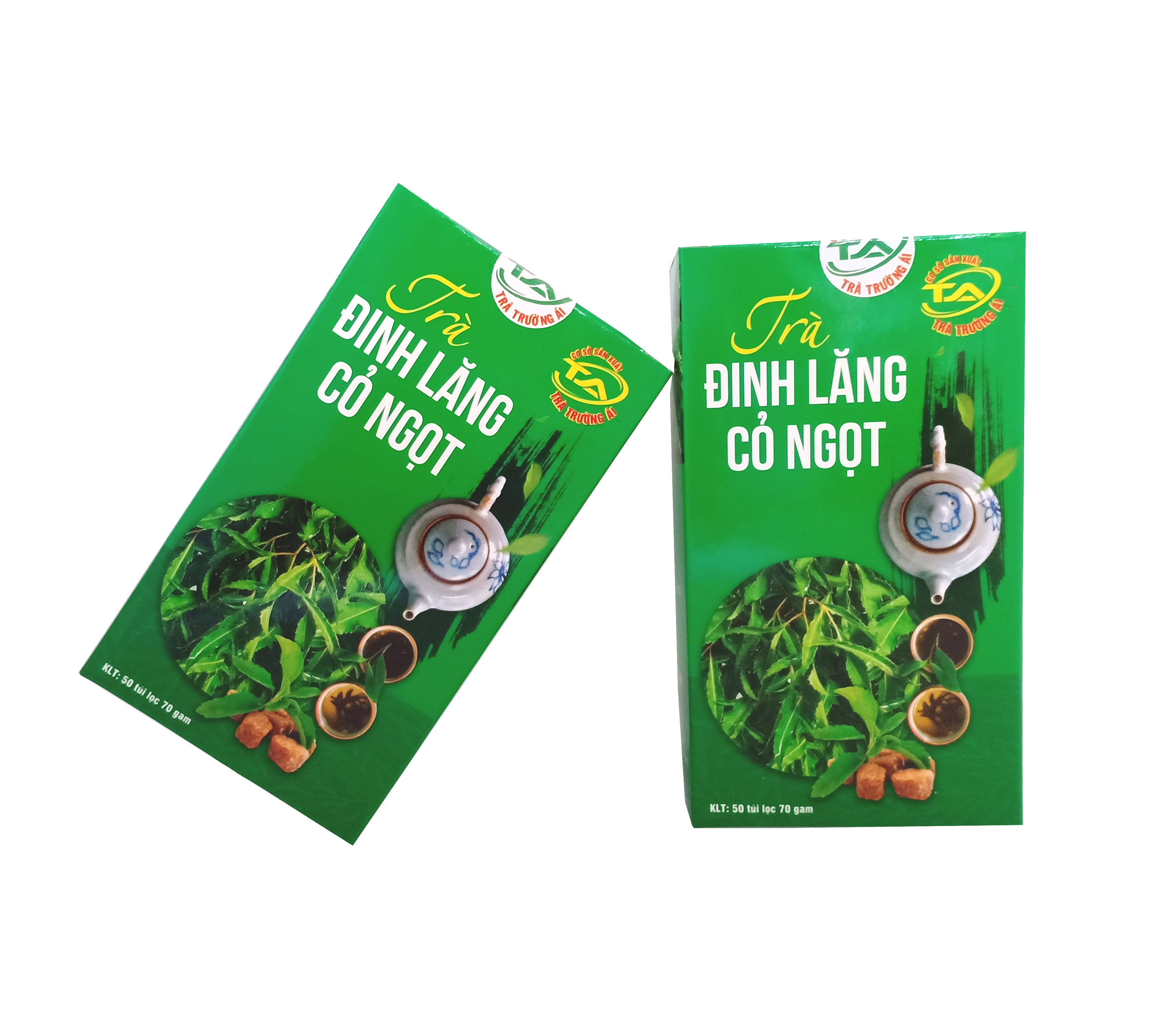 Trà Đinh lăng Cỏ ngọt Trường Ái - Giúp ăn ngon, ngủ ngon, kéo dài tuổi thọ