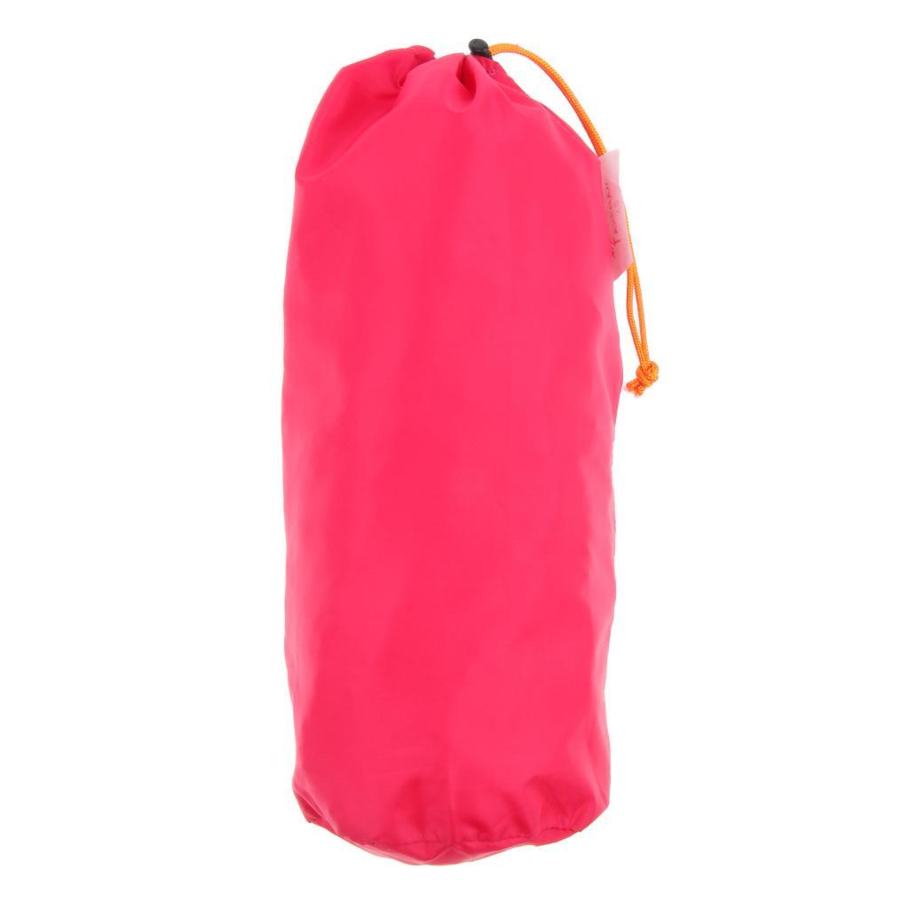 Waterproof Nylon Drawstring Bag Pouch Travel Camping Hiking Storage Organizer