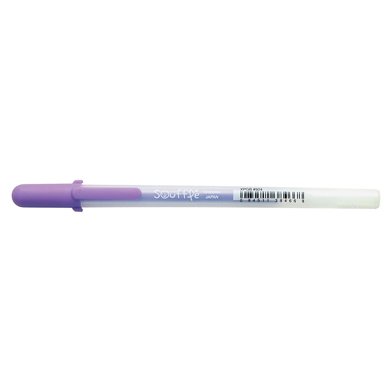 Bút Gel Sakura Souffle Pen 3D Mat Color XPGB#924 - Màu Tím