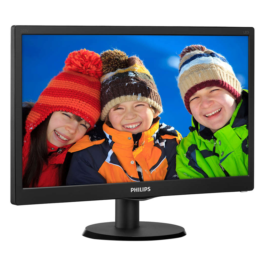 Màn Hình Philips 203V5LHSB 20 Inch HD+ (1600 x 900) 5ms 60Hz TFT-LCD - Hàng Chính Hãng