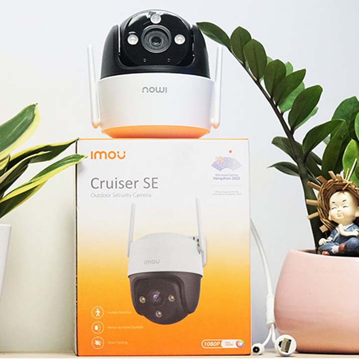 Camera IP WiFi Fullcolor quay quét ngoài trời Imou Cruiser SE 2MP IPC-S21FP hàng chính hãng