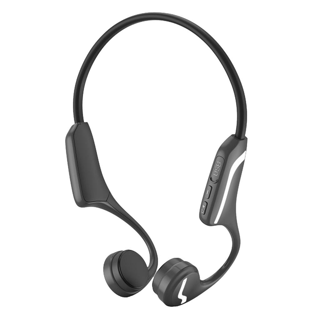 Bluetooth Bone Conduction Headphones Waterproof Music Earphone Ear Hook
