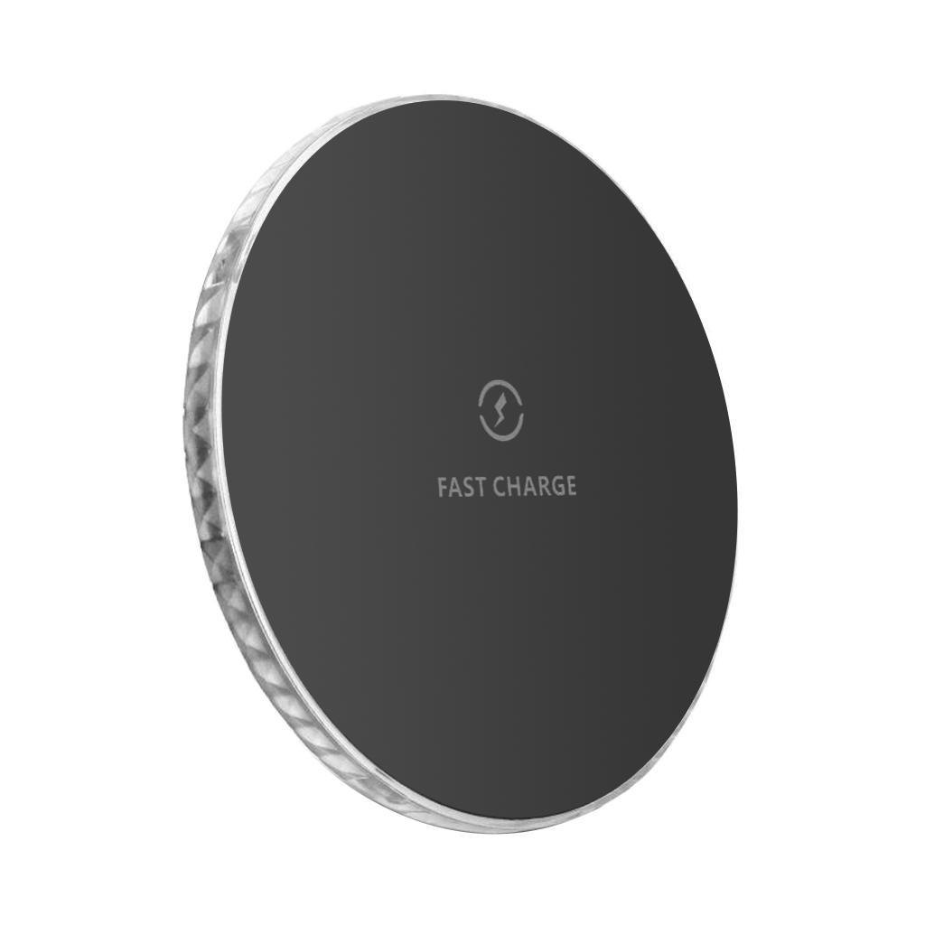 Wireless  15w  Charging Pad QC 3.0 for   Black