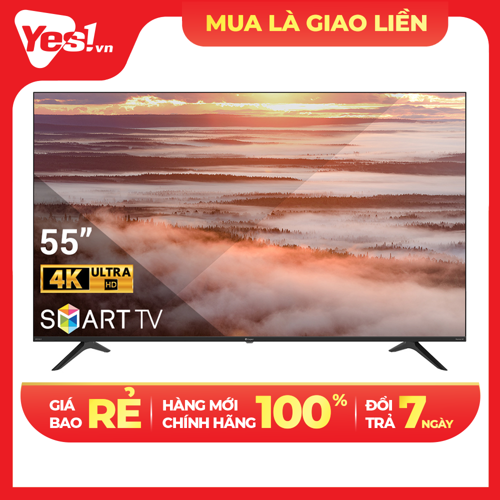 Smart Tivi Casper 4K 55 inch 55UW6000