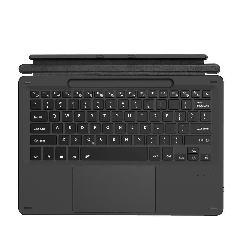 Bàn Phím Bluetooth Không Dây Cho Microsoft Surface Pro 8 / Pro 9 / Pro X Có Đèn Nền 7 Màu Cổng Sạc type-c