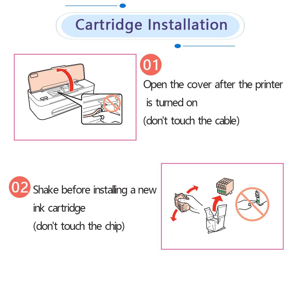 Tương Thích T2621 T2631 - T2634 Hộp Mực Cho Epson XP 520 600 605 610 615 620 625 700 710 720 800 810 820