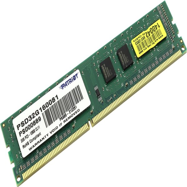 PATRIOT Ram PC DDR3 TG - Hàng Chính Hãng