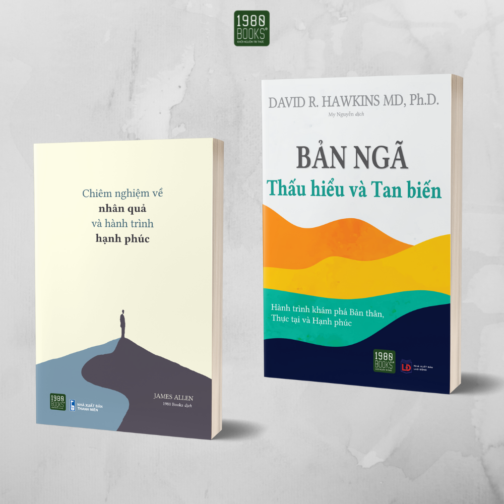 Combo 2 cuốn: Chiêm nghiệm về nhân quả và hành trình hạnh phúc + Bản ngã Thấu hiểu và tan biến
