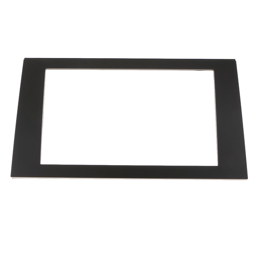 Car Dashboard Stereo Radio Fascia Panel Trim 2 Din Frame For  A4 B6 B7