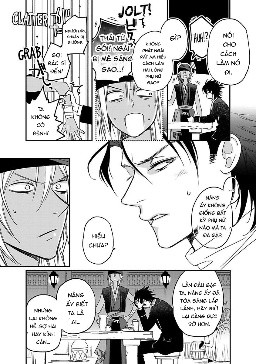 thái tử bạo chúa ở thế giới khác muốn cưới tôi ~ tên sói đen muốn cầu thân cô phù thủy tái sinh chapter 4.2 11