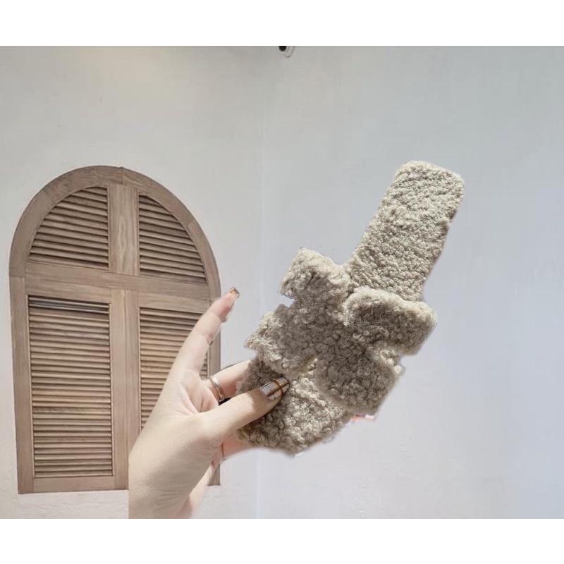 Dép lông quai H xinh xắn cao cấp