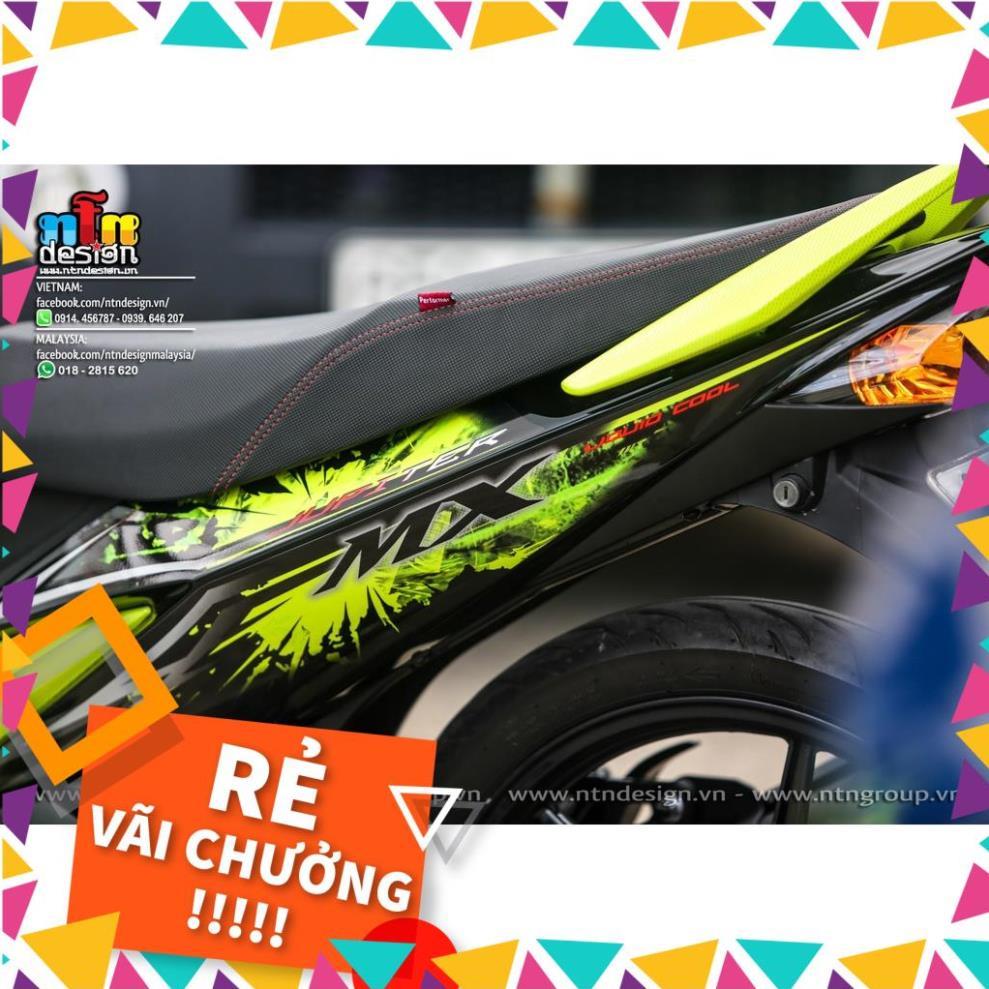 Tem Rời Exciter 2009 Mẫu Jupiter MX Xanh Đen