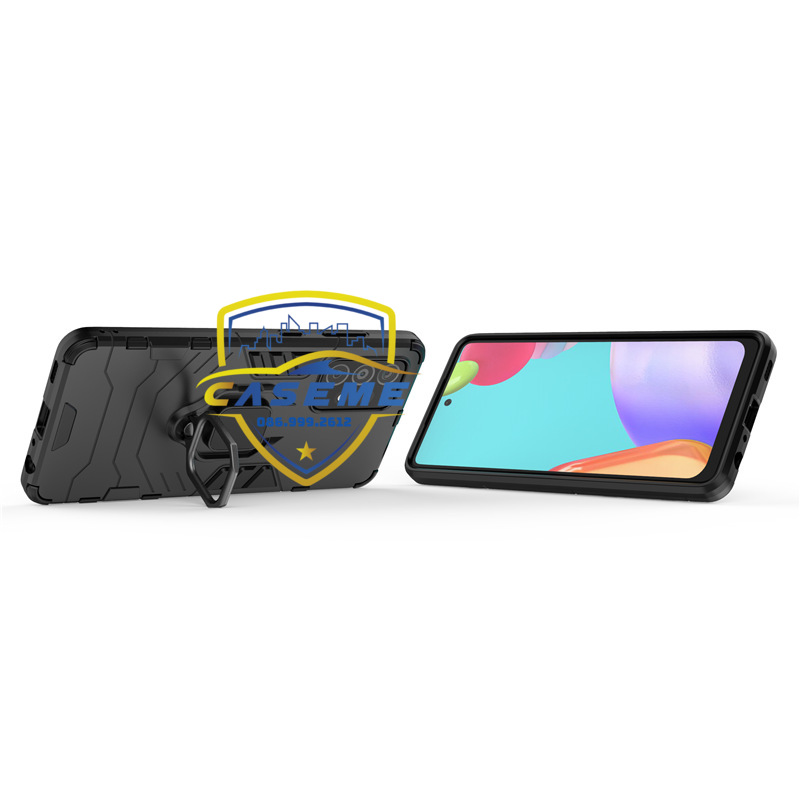 Ốp lưng dành cho Samsung Galaxy A52s Iron Man iRing Nhựa PC cứng viền dẻo chống sốc cao cấp