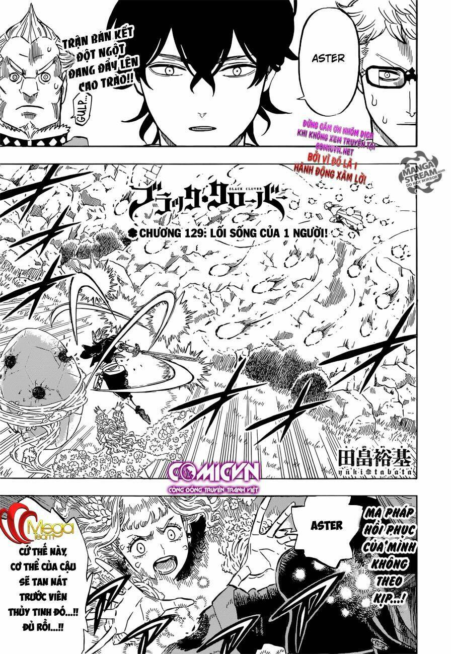 black clover - pháp sư không phép thuật chapter 129 1