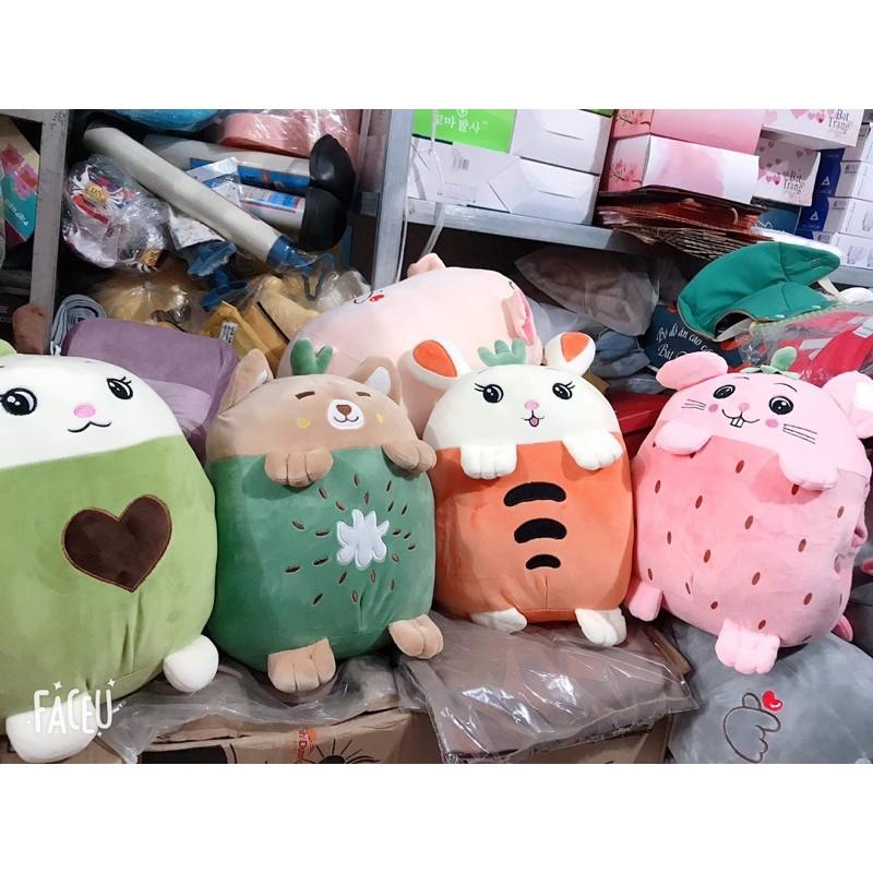 Bộ chăn gối văn phòng 3 in 1 hình thú