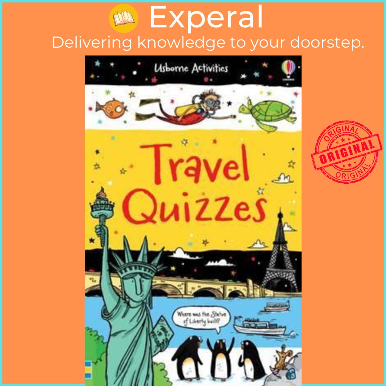 Sách - Travel Quizzes by Simon Tudhope